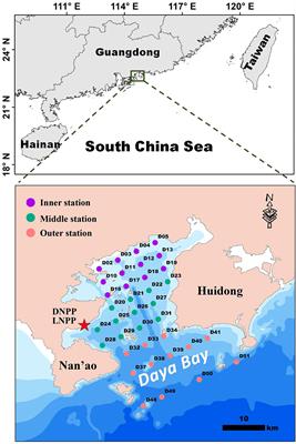 Spatial and seasonal distributions of ten species of benthic macrofauna and twelve water environmental factors in a subtidal zone near the Daya Bay nuclear power plant